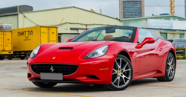 One of four rare Ferrari Californias in Vietnam for sale for more than 10 billion VND