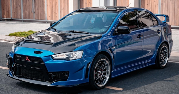 Rare goods Mitsubishi Lancer custom JDM cost more than 400 million after 12 years of rolling