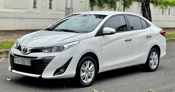 Toyota Vios ‘price-keeping king’ is resold for almost the same price as new after 2 years of rolling
