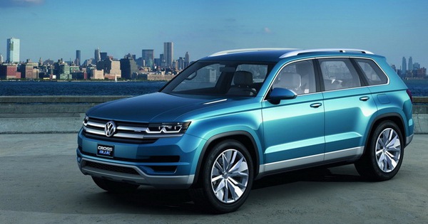 Volkswagen sắp sản xuất xe crossover 7 chỗ