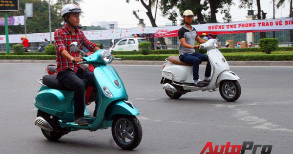 Vespa LX 125 3V i.e: tiết kiệm nhiên liệu giật mình - AutoPro