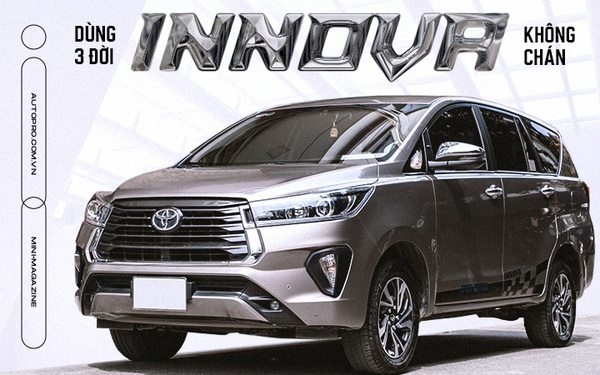 Dùng 3 đời Toyota Innova làm dịch vụ, ‘bào’ đến 700.000 km, người dùng đánh giá: ‘Chạy lâu, xa, chở nhiều người mới thấy giá trị’