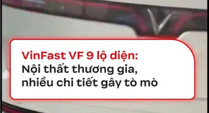 VinFast VF 9 lộ diện 'trần trụi' ở Lạng Sơn trước khi xuất sang thị trường tỷ dân