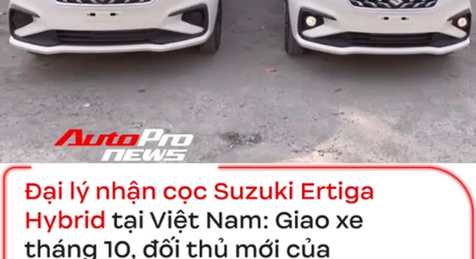 Đại lý nhận cọc Suzuki Ertiga Hybrid tại Việt Nam: Giao xe tháng 10, đối thủ mới của Xpander và Avanza Premio