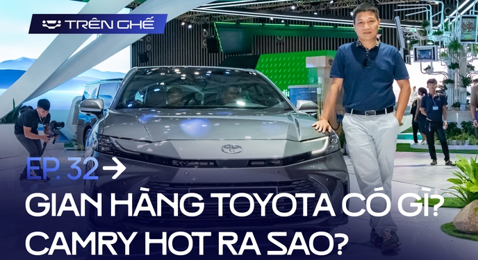 [Trên Ghế 32] 'Toyota Camry vẫn làm chủ cuộc chơi phân khúc sedan D tại Việt Nam’