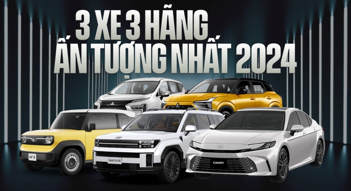 Chuyên gia chọn 3 xe ấn tượng, 3 hãng nổi bật và những dấu ấn đáng chú ý nhất thị trường ô tô Việt Nam năm 2024