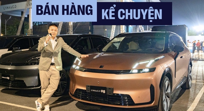 Cách bán Lynk & Co 08 cho người Việt: ‘Hãy kể kính không viền, gương chiếu hậu đặc biệt theo cách này’