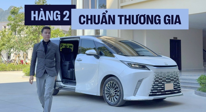 Ghế ‘ông chủ’ trên Lexus LM 500h hơn 7,5 tỷ đồng có gì: Chuẩn khoang thương gia, chỉnh điện toàn bộ, ánh sáng tinh tế, âm thanh cao cấp