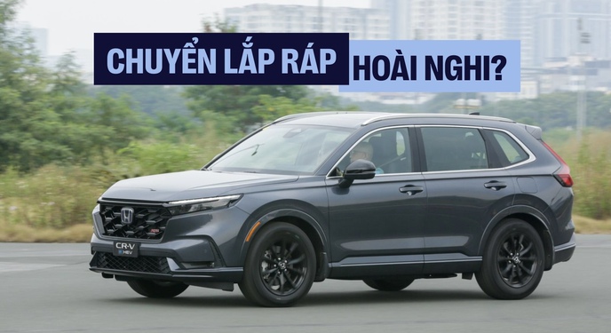 Honda CR-V hybrid lắp ráp rẻ hơn, không xịn như xe nhập, ra sớm vì sợ mất khách? Đây là câu trả lời!