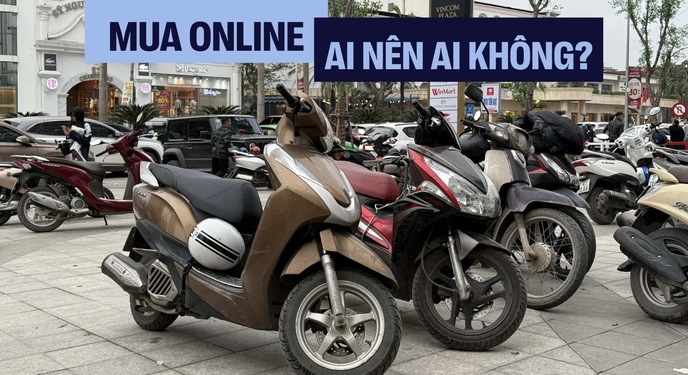 Mua xe máy online: ‘Chỉ dành cho người rành xe có nhiều kinh nghiệm’