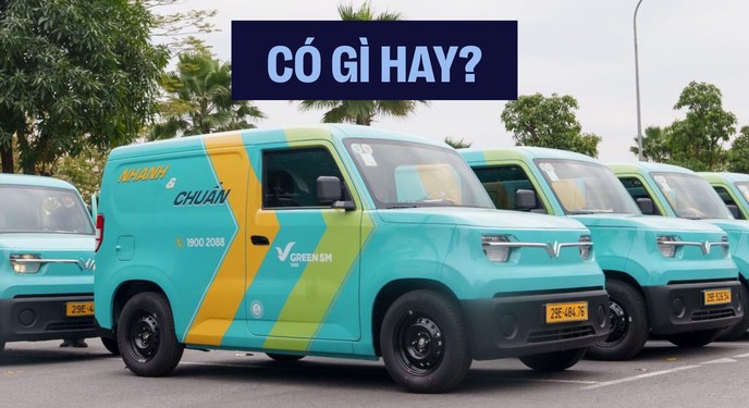 Tôi thử đặt giao hàng bằng VinFast EC Van và đây là những điều chưa kể