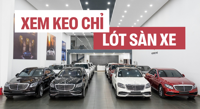 Cách né xe sang cũ đâm đụng, ngập nước: Xem keo chỉ, lót sàn và những điểm do chính dân sành xe chỉ điểm