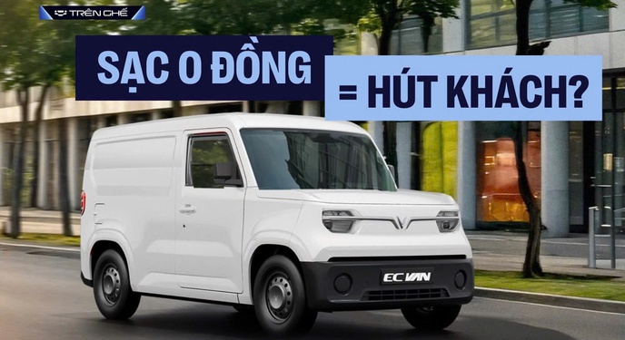 Sạc miễn phí giúp VinFast EC Van hút khách Việt nhưng chuyên gia đặt vài câu hỏi lớn về những điều này
