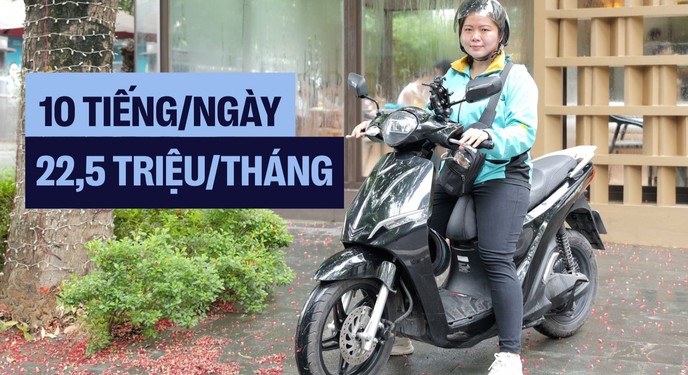 Nữ tài xế Xanh SM Bike: ‘22,5 triệu/tháng, 10 tiếng/ngày, chuyển sang xe điện thấy khỏe hơn vì…’
