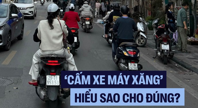 Tranh cãi ‘cấm xe xăng’: Hiểu đúng để không hoang mang trước ‘giờ G’
