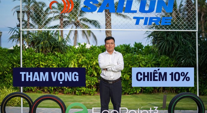 Sếp Sailun tự tin đấu Michelin, Bridgestone: ‘Cứ 10 người sẽ có 1 người dùng lốp Sailun tại Việt Nam’
