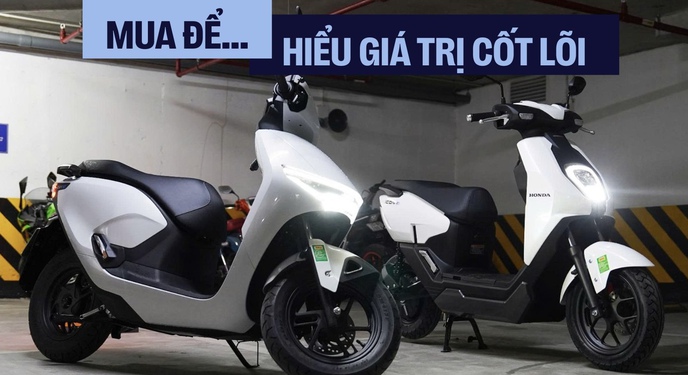‘Tôi dùng cả 2 xe máy điện Honda để xem cách Honda tìm hào quang như đang làm được với xe máy xăng’
