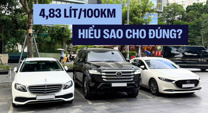 Hiểu đúng đề xuất ‘ăn xăng’ 4,83L/100km: ‘Không phải cứ về động cơ 1.0L hay chạy điện hết là được’