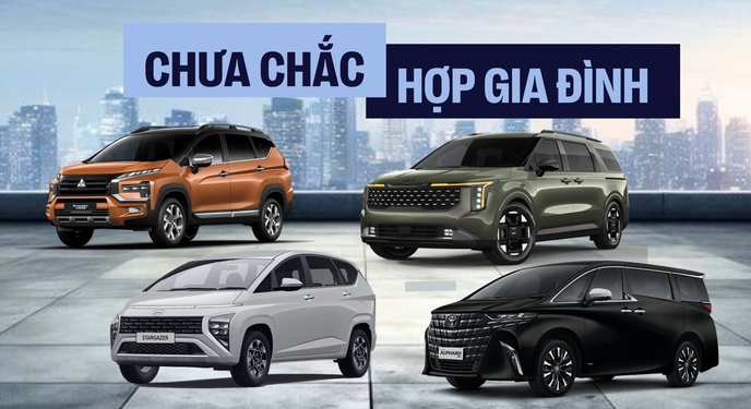 ‘MPV chưa hẳn hợp dùng gia đình vì…’