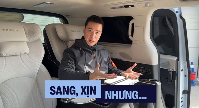 Thử làm ‘Chủ tịch’ trên ghế Zeekr 009 sắp về Việt Nam: Có chi tiết không ngờ tới!