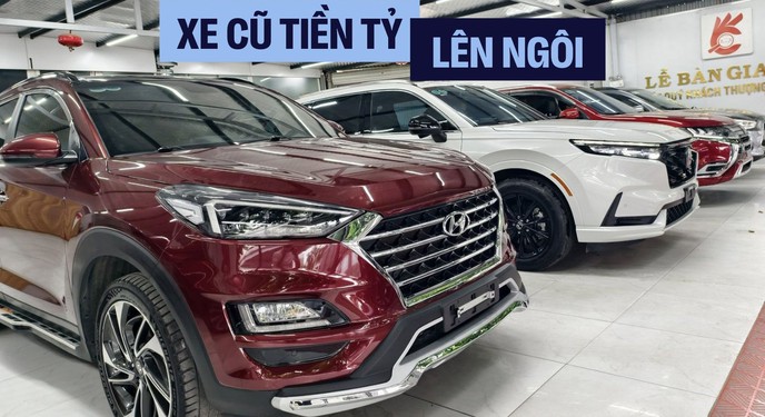 Không phải xe giá rẻ, xe cũ tiền tỷ mới là ‘ngôi sao’ năm 2025
