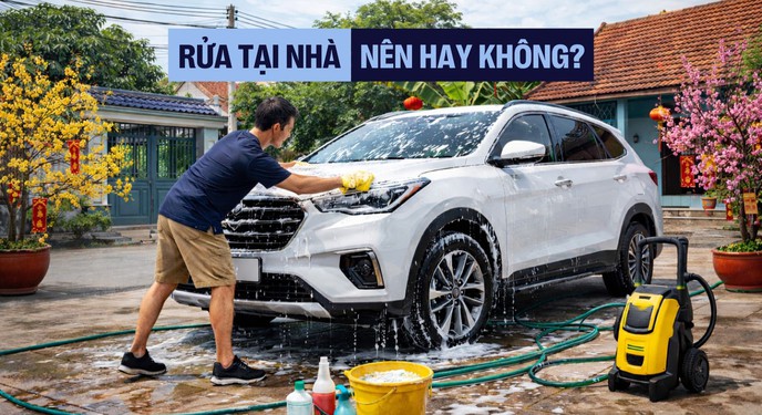 Sát Tết muốn tự rửa xe tại nhà: Chuyên gia chỉ cách để sạch, bóng mà không trầy xước