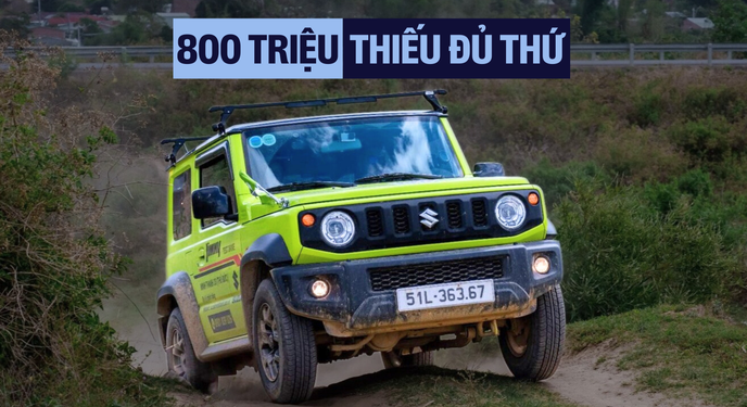 Chọn trang bị, đừng chọn Suzuki Jimny: 800 triệu cho một chiếc xe ‘thiếu đủ thứ’
