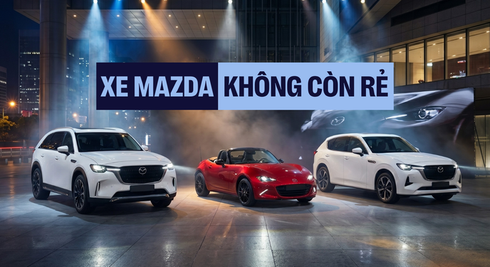 Mazda chuyển hướng cận sang: Bước tiến chiến lược hay tự loại mình khỏi số đông?