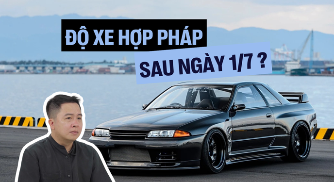Độ xe thả ga sau 1/7: Cẩn thận ‘tiền mất, tật mang’ chỉ vì hiểu sai luật mới
