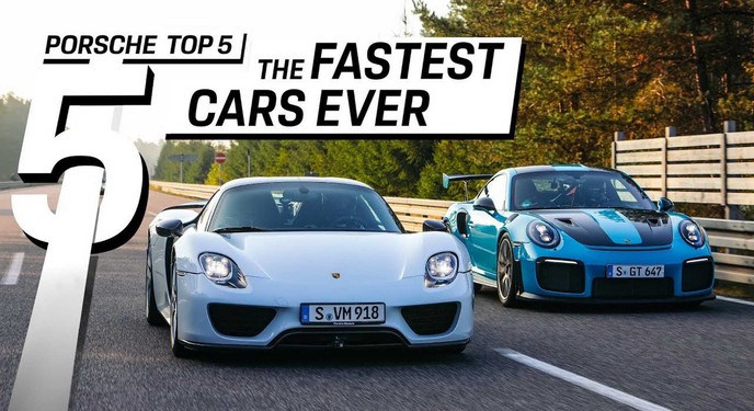 5 dòng xe nhanh nhất lịch sử Porsche