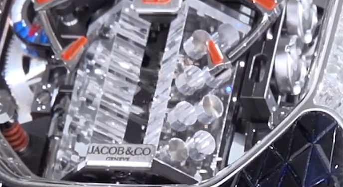 Chiếc đồng hồ cơ mô phỏng lại các chi tiết bên trong Bugatti Chiron có giá hơn 1 triệu đô
