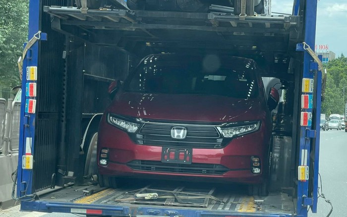 Honda Odyssey 2022 lần đầu lộ diện tại Việt Nam  Đối trọng của Kia  Carnival từng rút khỏi thị trường vì ế ẩm