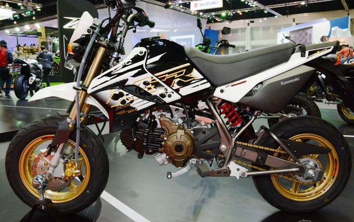 Chi tiết chiếc Kawasaki KSR 110 độ kiểng trên đất Thái