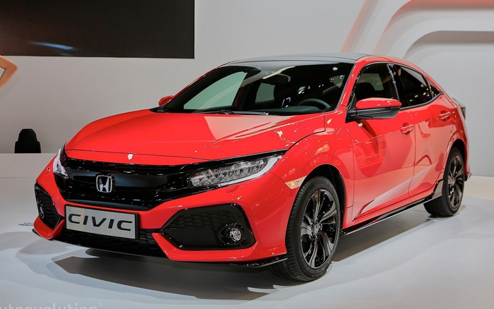 2017 Honda Civic Si Sedan Interior