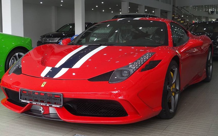 Cận cảnh Ferrari 458 Speciale độc nhất Việt Nam