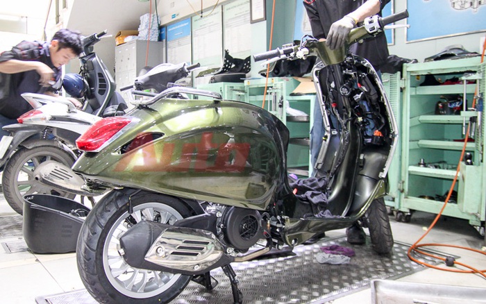 Nơi Bán Bình Ắc Quy Xe Vespa Primavera Tại TPHCM