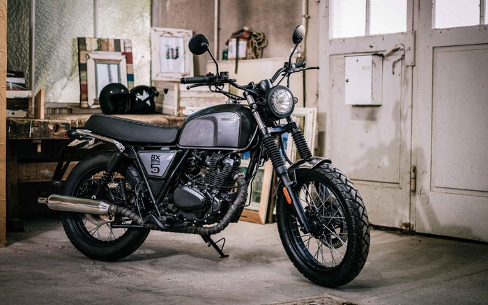 Đánh giá Brixton BX125 Café Racer Môtô hoài cổ giá 53 triệu đồng