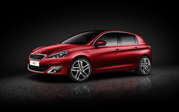  El nuevo Peugeot se revela gradualmente, confrontando al Ford Focus y al Toyota Corolla hatchback