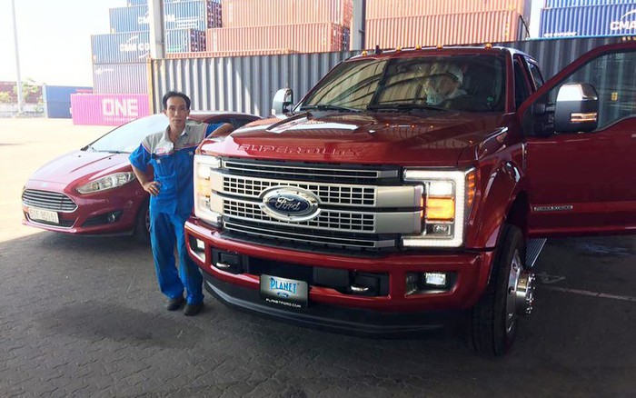 Siêu Tải Ford F-450 Super Duty Về Việt Nam - 'Khủng Long' Hạng Sang Bạc Tỷ  Kén Người Chơi