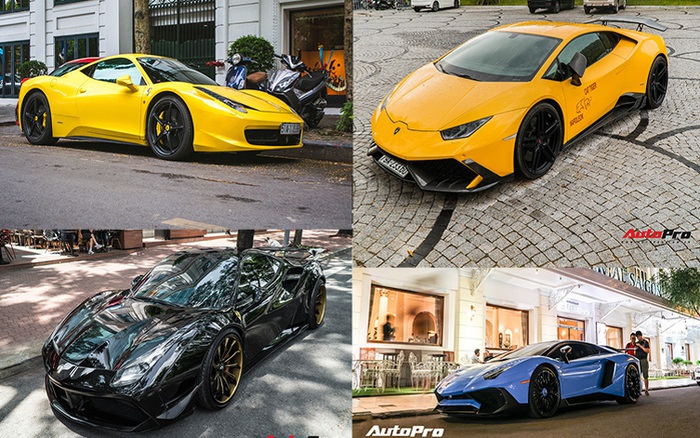 Ferrari và Lamborghini, đâu là thương hiệu đang phổ biến hơn tại Việt Nam?