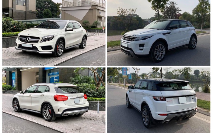 Có 1,3 Tỷ Đồng, Chọn Mua Mercedes-Benz Gla 45 Amg 2015 Hay Range Rover  Evoque 7 Năm Tuổi?