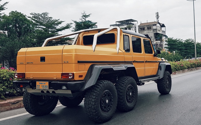 Cực Phẩm' Mercedes-Benz G63 Amg 6X6 Của Đại Gia Bí Ẩn Lăn Bánh Trên Đường  Phố Hà Nội