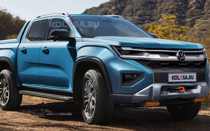 Vista previa del diseño de Volkswagen Amarok amarok 2022 Vista previa del diseño de Volkswagen Amarok