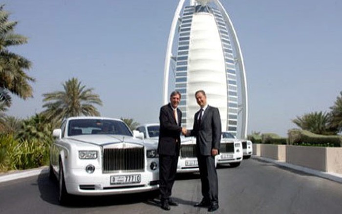 Burj Al Arab adds new RollsRoyce Phantoms to fleet  Arabian Business