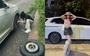 Diệp Lâm Anh thay lốp dự phòng cho VW Viloran hút hơn 1,6 triệu view: Vẫn bị nói giả tạo dù được nhiều cánh mày râu công nhận